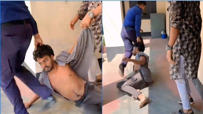পুলিশের টেনে হিঁচড়ে আসামি নেওয়ার ভিডিও ভাইরাল, কালীগঞ্জে তীব্র আলোচনা-সমালোচনা