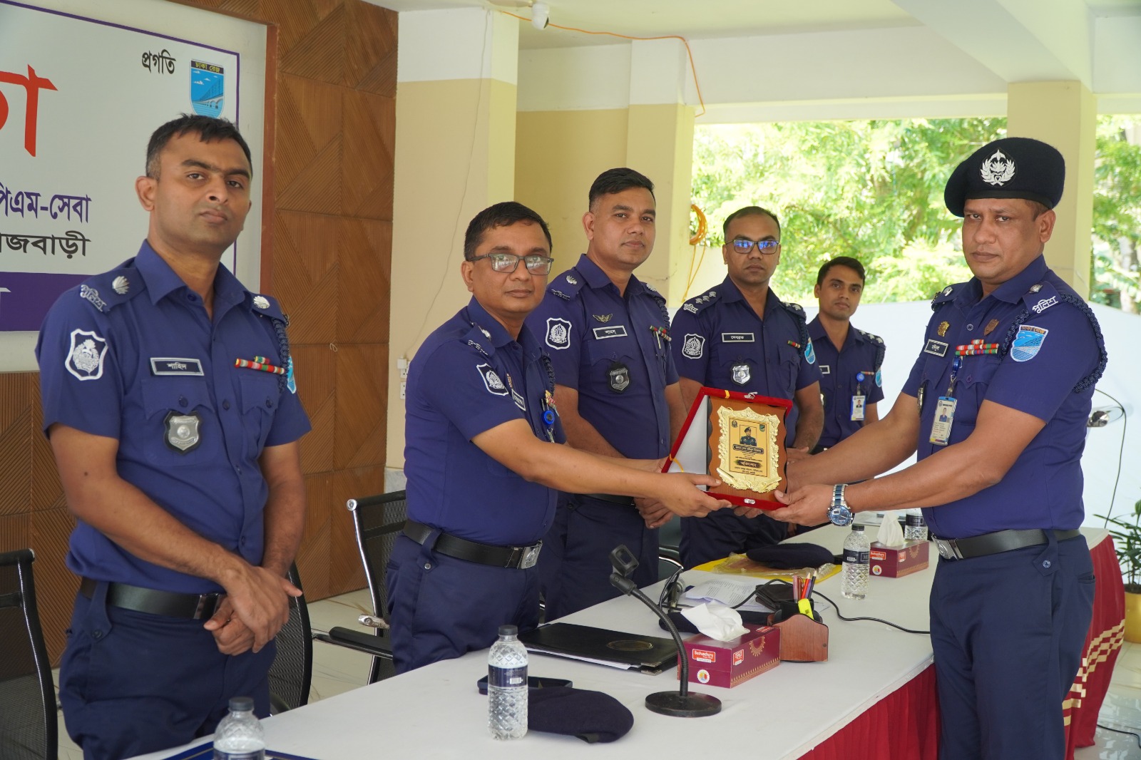 রাজবাড়ী জেলার শ্রেষ্ঠ অফিসার ইনচার্জ নির্বাচিত হলেন ওসি শেখ মঈনুল ইসলাম