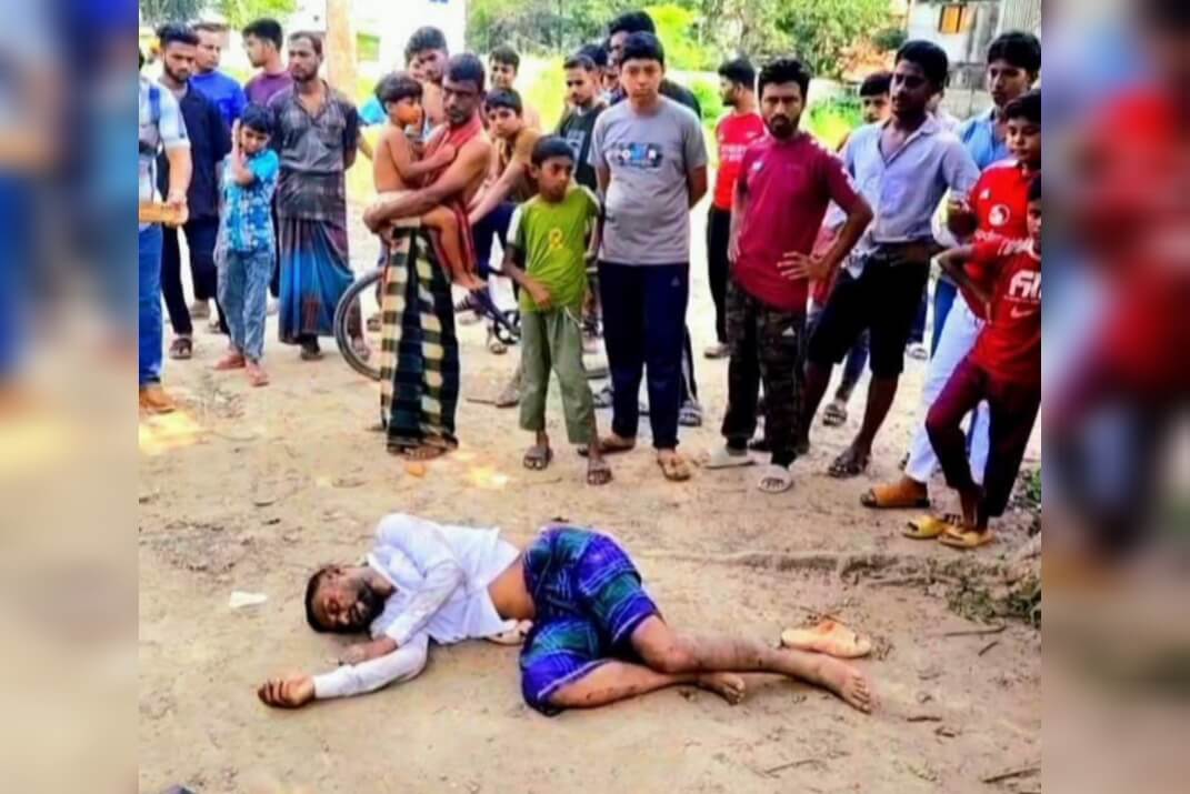 কালীগঞ্জে নিজ কন্যাকে ধর্ষণ ও বান্ধবীকে শ্লীলতাহানির চেষ্টা: গণপিটুনির শিকার লম্পট পিতা, থানায় এজাহার